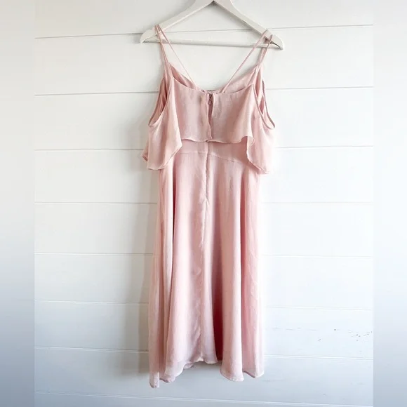 Cynthia Steffe - Blush Off the Shoulder A-Line Dress - Size 8 - Picture 3 of 13